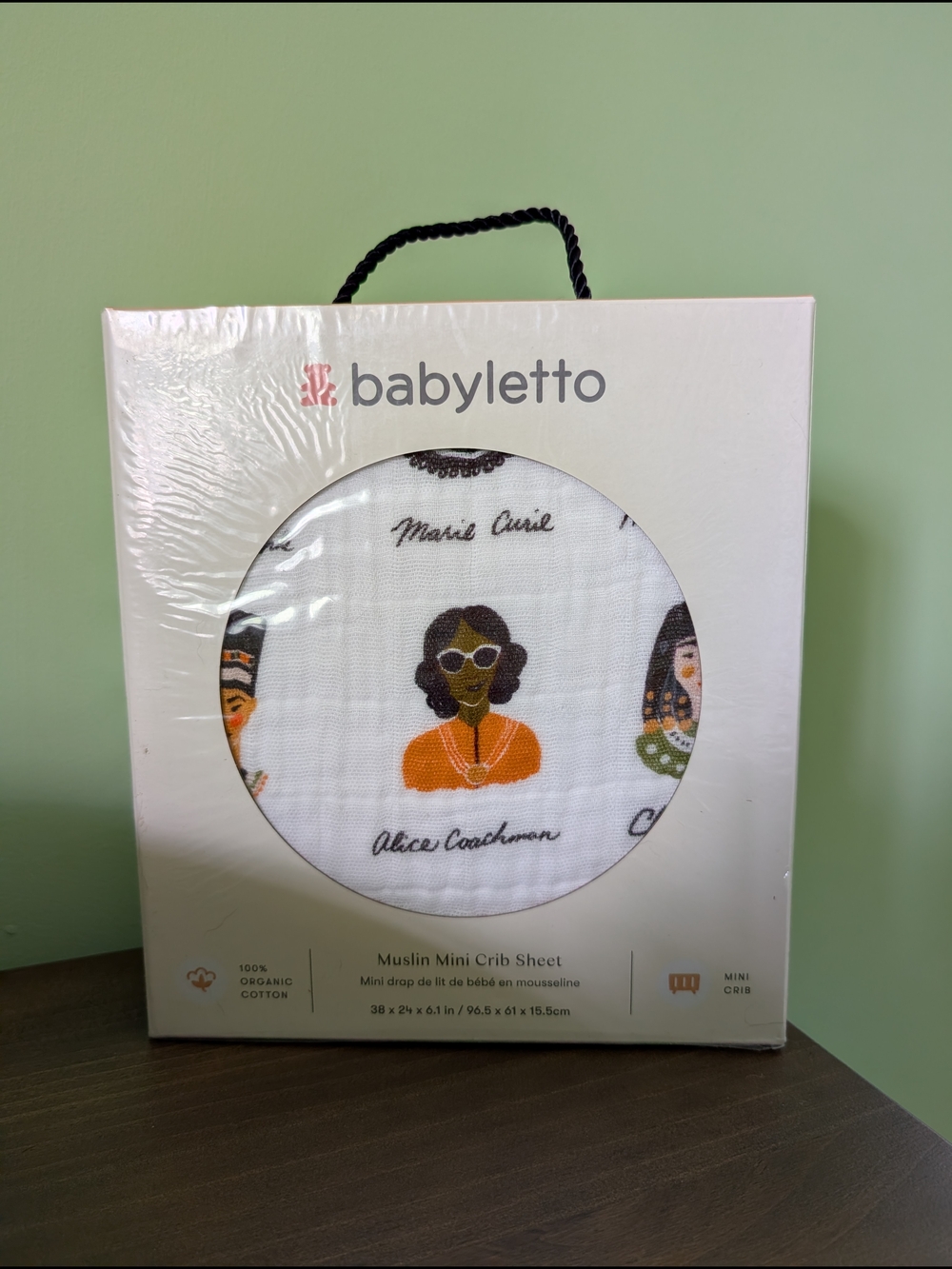 NWT Babyletto Muslin Mini Crib Sheet